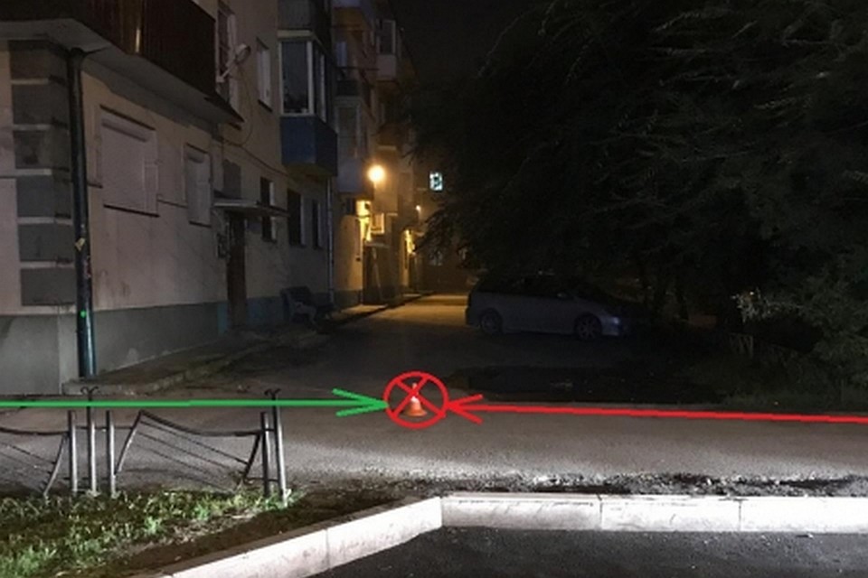 «Меня дома ждет жена»: в столице Хакасии велосипедист сбил студентку и скрылся. Фото: ГИБДД Хакасии