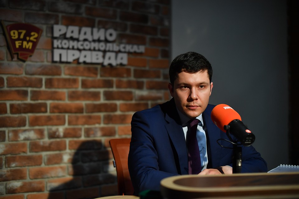 Губернатор Калининградской области Антон Алиханов