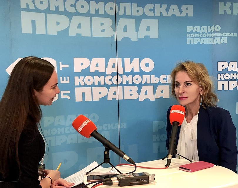 Руководитель департамента развития франчайзинга сети лабораторий ГЕМОТЕСТ Светлана Василенко в «Открытой студии» Радио «Комсомольская правда».