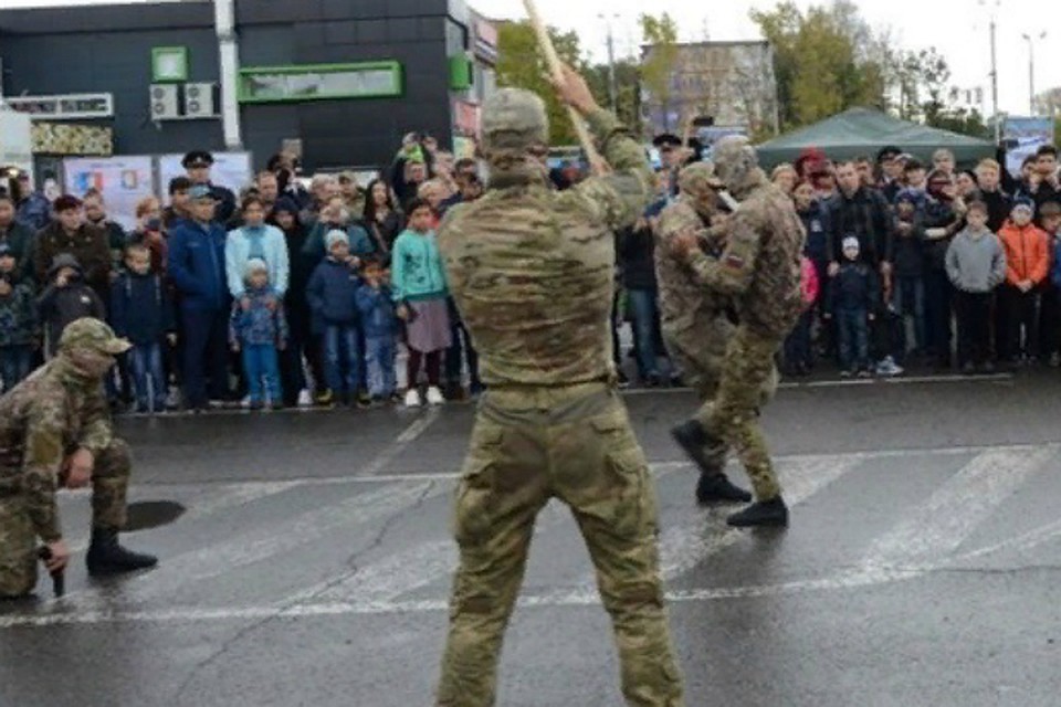 «Безопасный город» в Хабаровске объединил военных и детей ФОТО: Росгвардия по Хабаровскому краю