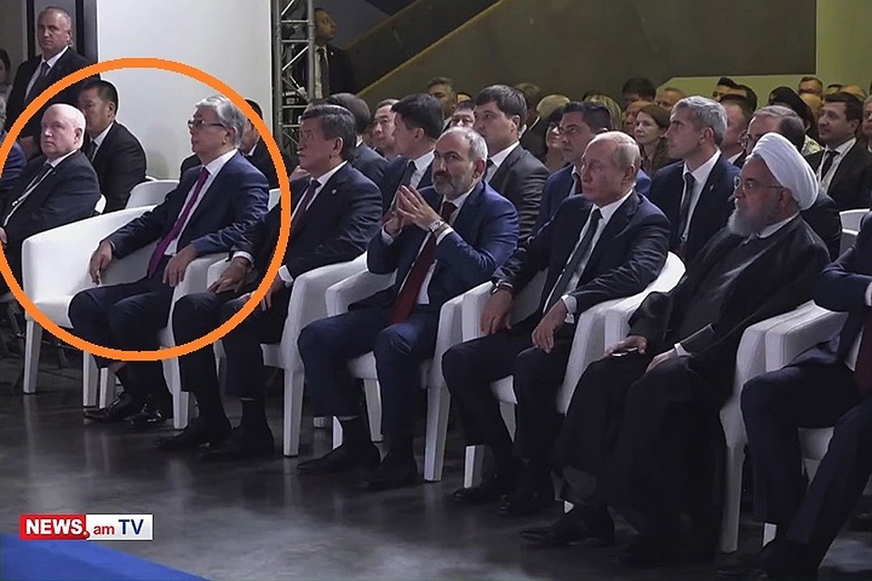 Лукашенко в Ереване два раза опоздал и улетел домой досрочно. Кадр портала news.am.