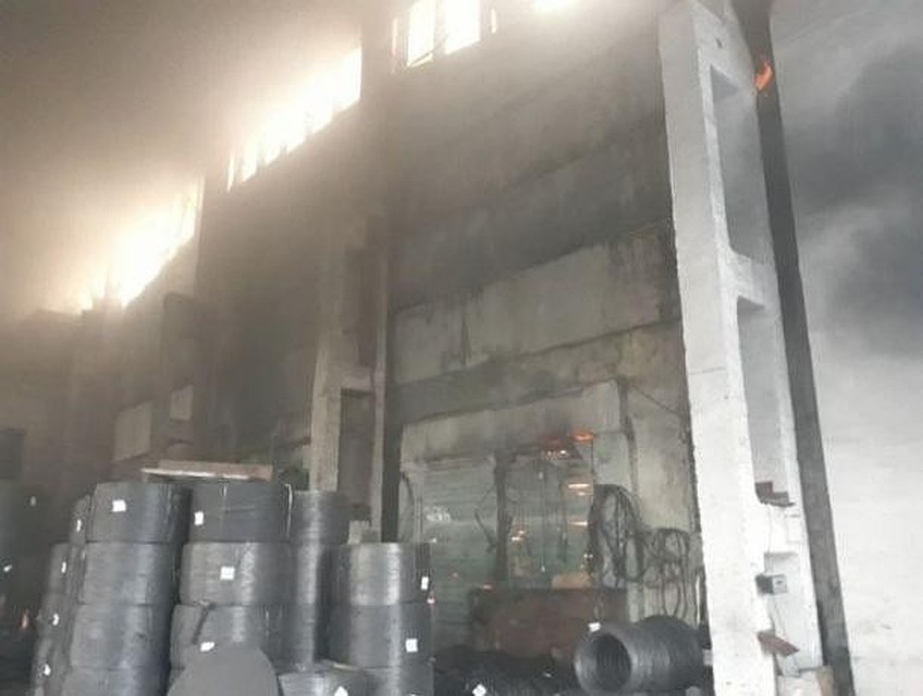 В Кишиневе на улице Мунчештской произошел сильный пожар