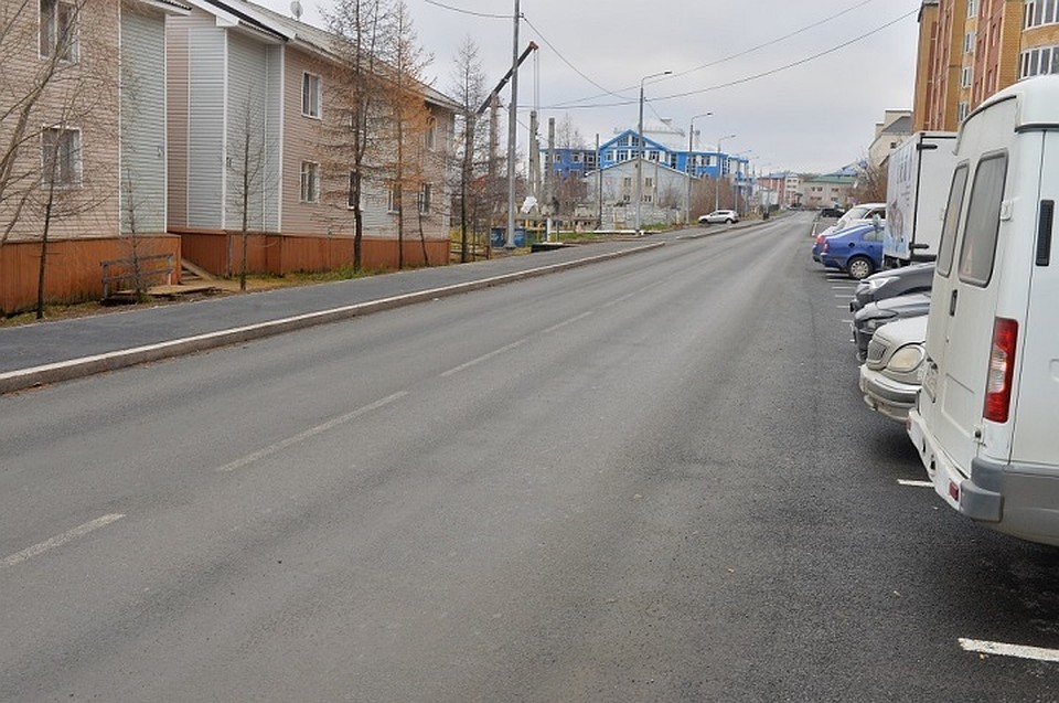 В Салехарде после капремонта открыта улица Комсомольская. Фото с сайта администрации города Салехард