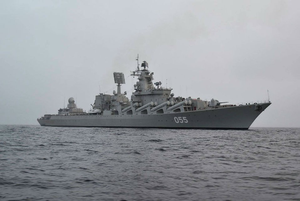 Сейчас "Маршал Устинов" находится в Средиземном море. Фото: Википедия