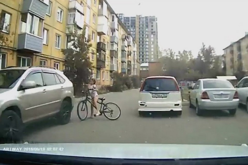 В Красноярске оправдали водителя «Лексуса». Стоп-кадр видео
