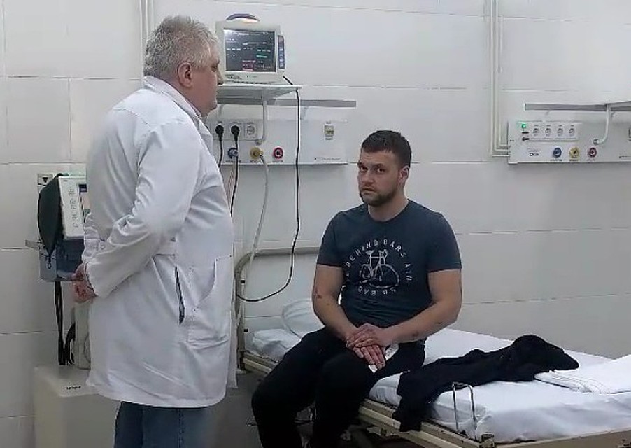 Выживший при пожаре в "Зимней вишне" Михаил Трусов в больнице рассказывает подробности того страшного вечера