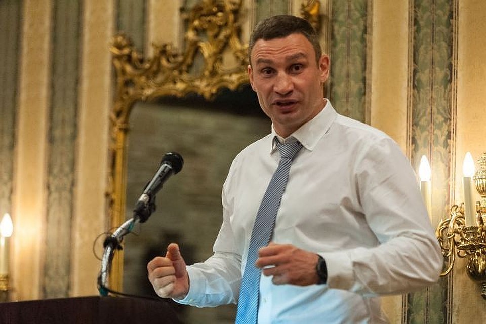Виталий Кличко не захотел отвечать на неудобный вопрос