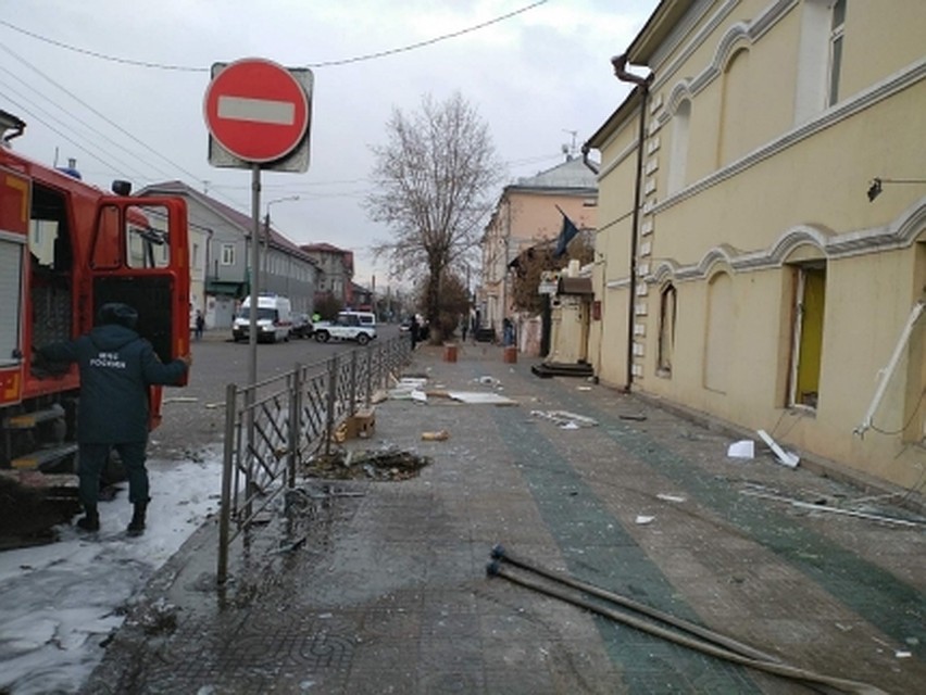 При взрыве в кафе Улан-Удэ пострадало 12 человек