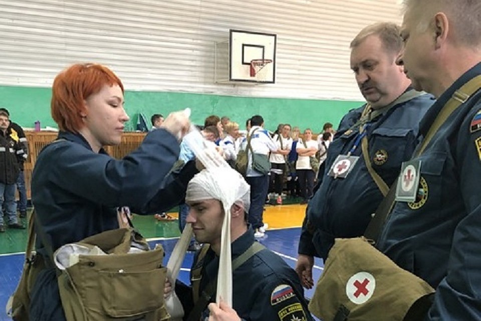 В Салехарде непрофессиональные санитары соревновались в мастерстве Фото: Администрация Салехарда