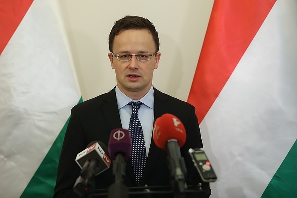 Министр иностранных дел Венгрии Петер Сийярто