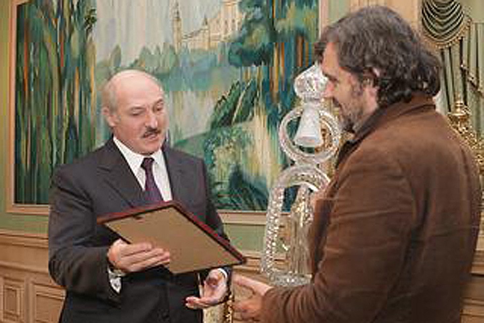 Лукашенко и Кустурица знакомы лично с 2010 года. Фото: пресс-служба президента Беларуси.