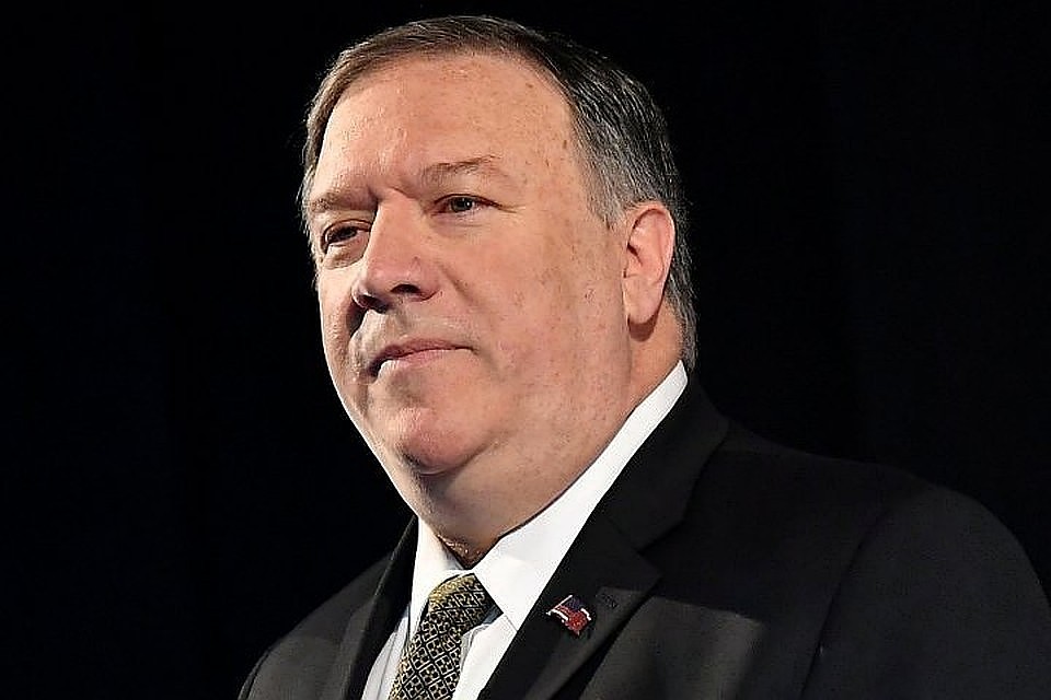 Госсекретарь США Майк Помпео.