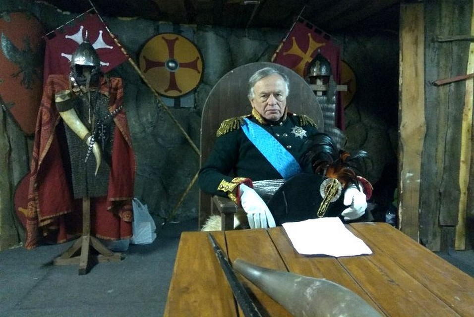 Олег Соколов любил эффектно себе подать Фото: скрин страницы vk.com/photo20304873_456239393