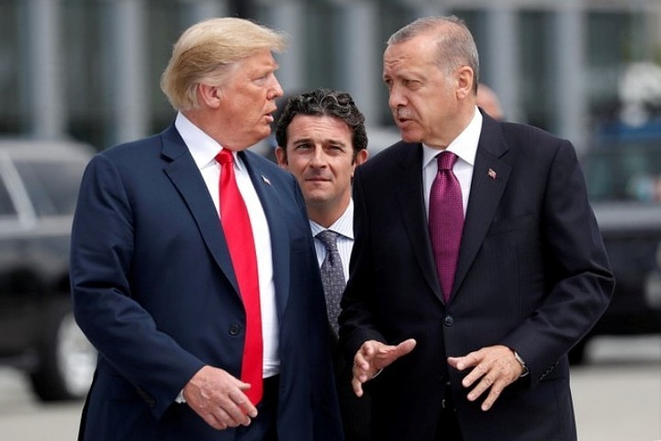 В Белом доме состоялись переговоры Трампа и Эрдогана