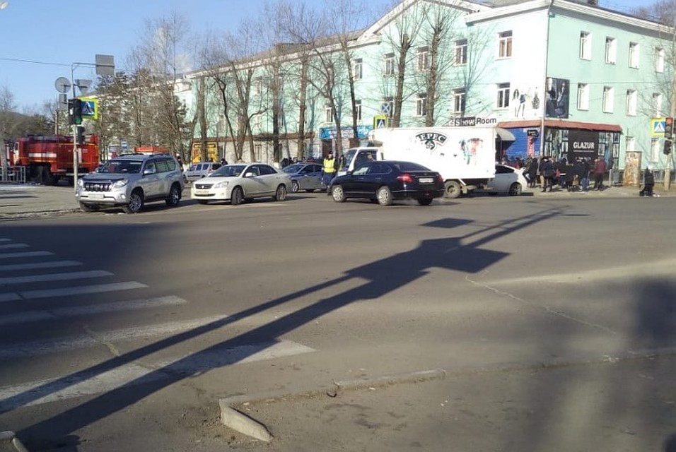 Фото с места события