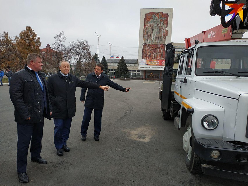 Саратов получил новую технику для уборки города