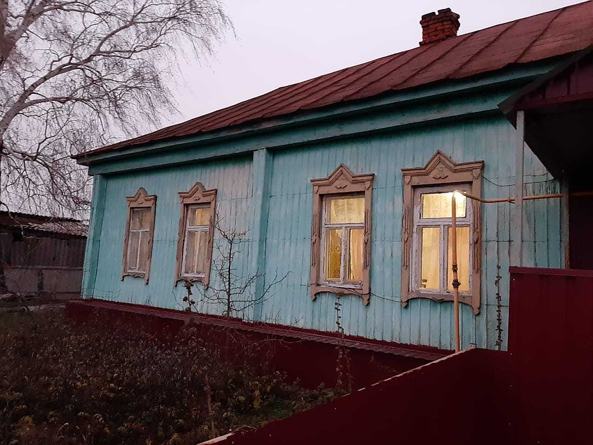 Убийство произошло в этом доме.