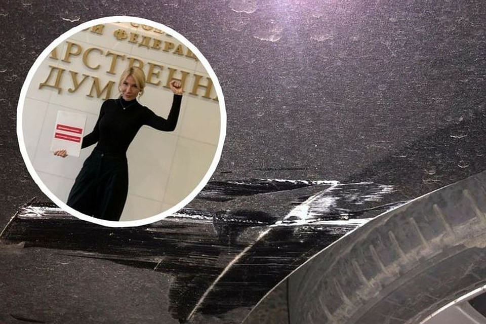 Алене Поповой уже не первый раз портят машину мужья женщин, которых она защищает. Фото: Алена Попова