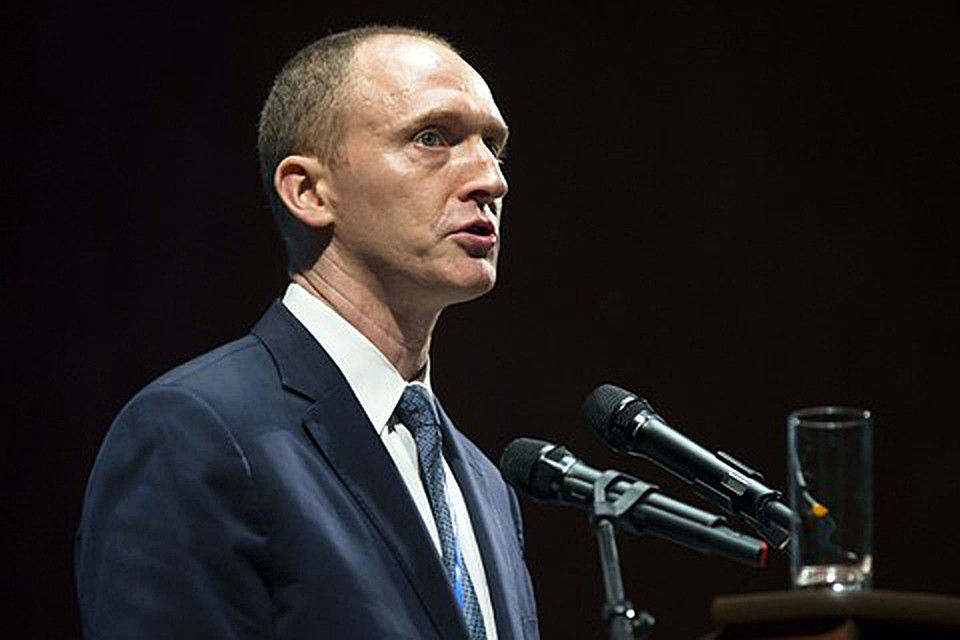 Слежка производилась в отношении Картера Пейджа, бывшего советником Трампа во время его предвыборной кампании