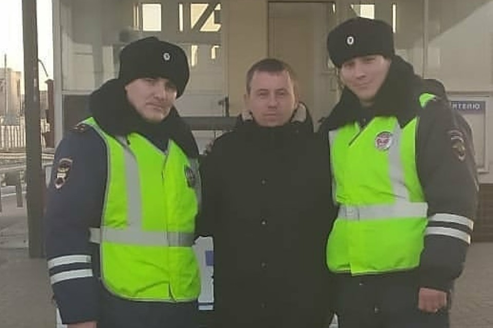 Сотрудники ГИБДД Казани помогли семье добраться в больницу