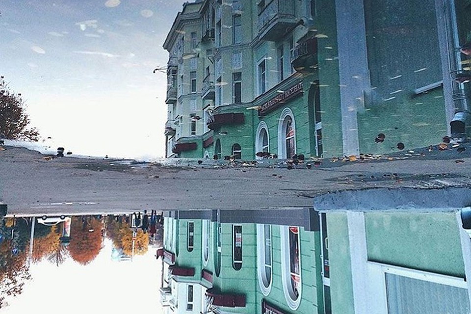 Ноябрь в Луганске. Фото: https://www.instagram.com/i_love_lugansk/