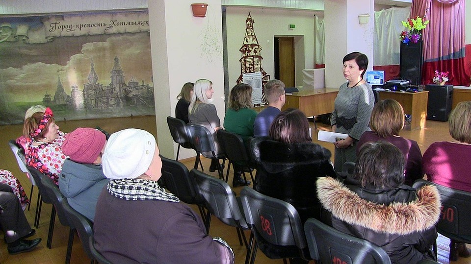 «Поезд-Забота» прибыл в Хотмыжское сельское поселение Белгородчины. Фото пресс-службы администрации Борисовского района