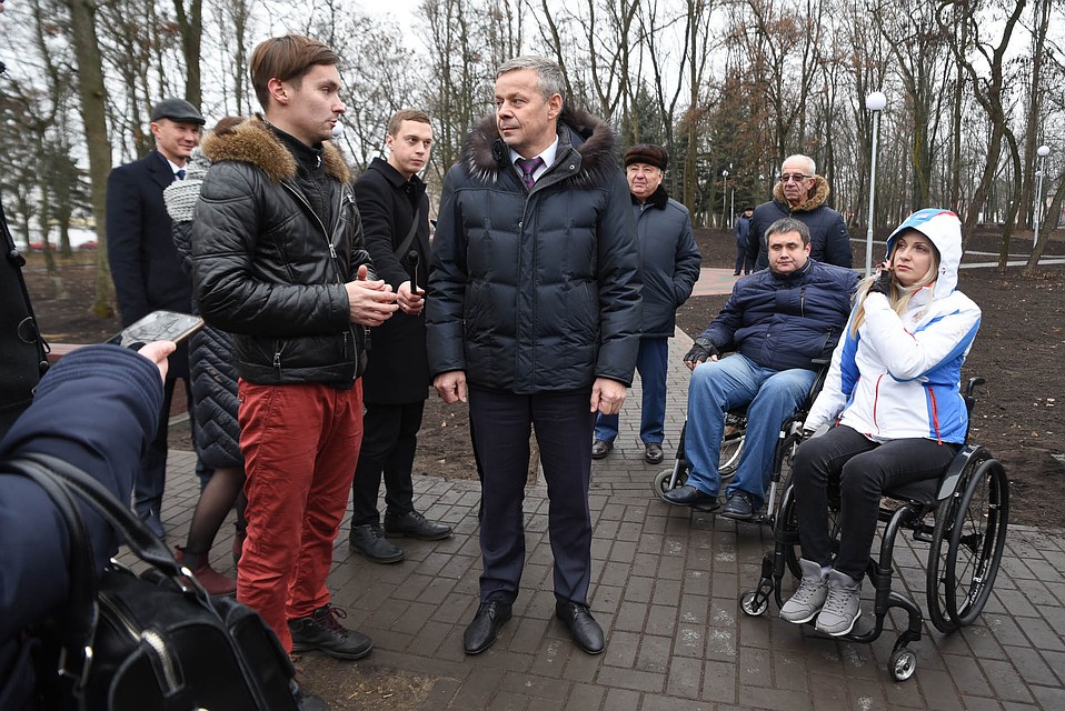 Парк стал гораздо удобнее, есть большая пешеходная зона