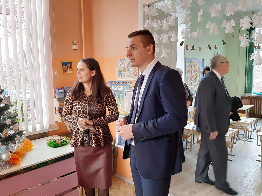 Детский сад посетил Владимир Гребенкин