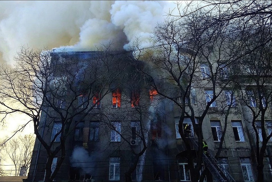 Пострадали 21 человек Фото: Госслужба Украины по чрезвычайным ситуациям