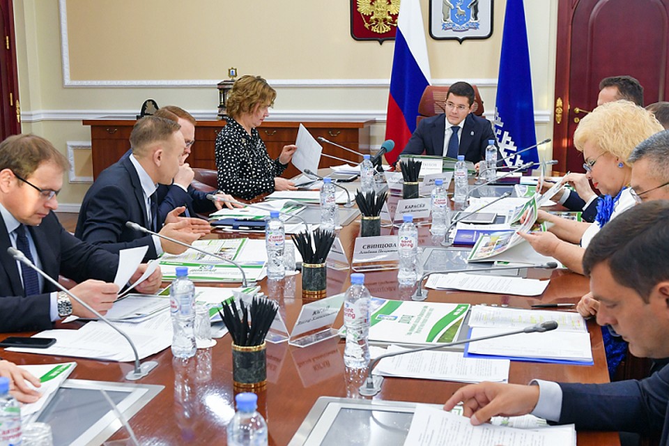 Глава Шурышкарского района представил губернатору перспективы муниципалитета Фото: yanao.ru