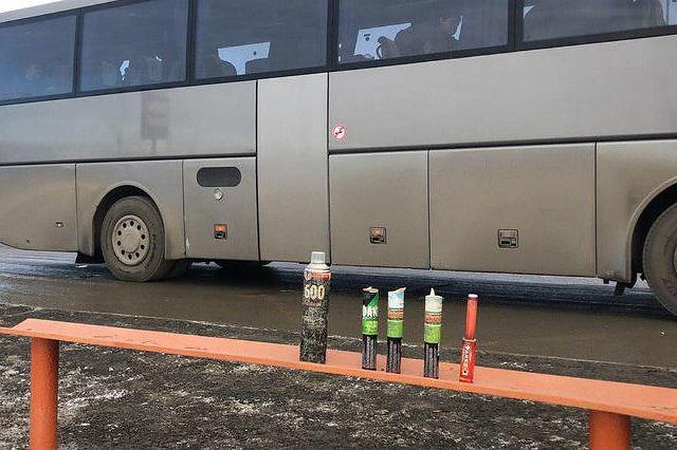 После досмотра автобуса и изъятия запрещенных предметов автобус отправился в Магнитогорск. Фото: Архив "КП".