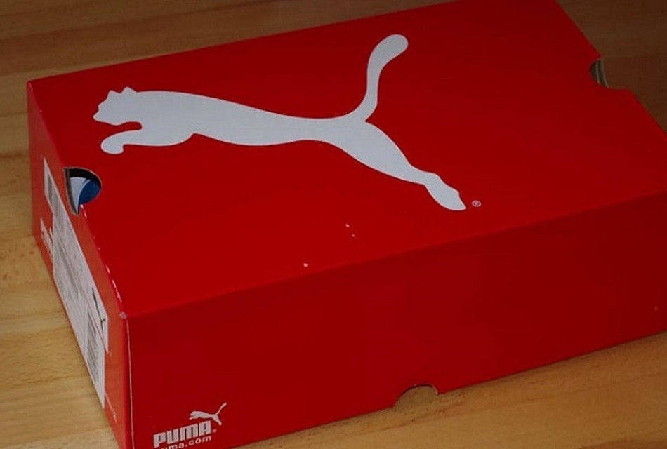 Чаще всего подделка известного бренда Puma продается в красных коробках. Фото: vxzone.com