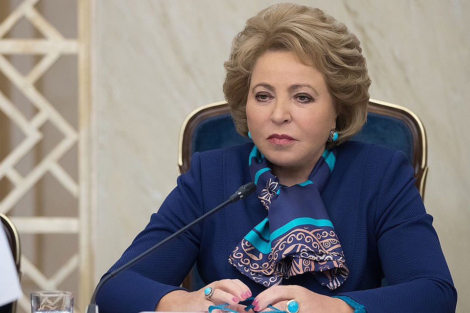 "По собственному желанию": Матвиенко объяснила отставку иркутского губернатора Фото: Пресс-служба СФ