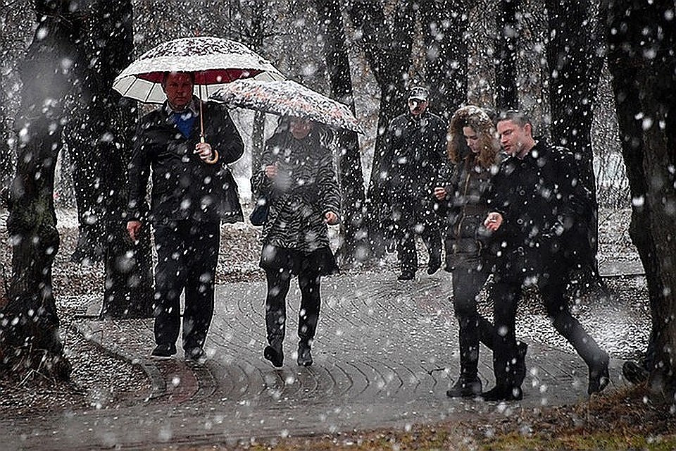 В Москве второй день подряд объявлен «жёлтый» уровень погодной опасности