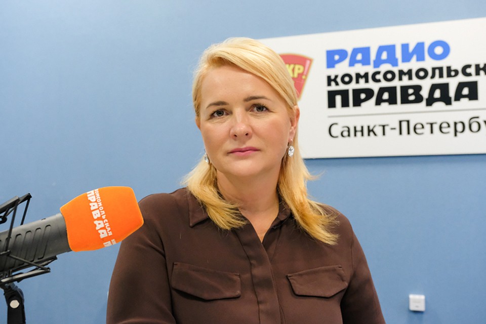 Татьяна Гугнавая в студии радио «Комсомольская Правда в Петербурге», 92.0 FM