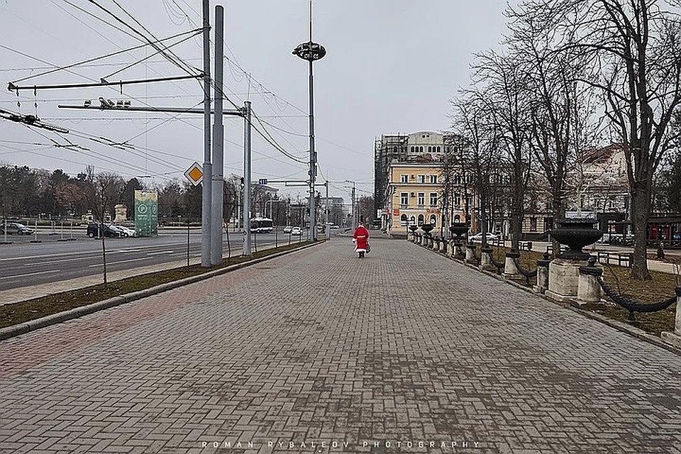 Кишинев бесснежный. Фото Романа Рыбалева.