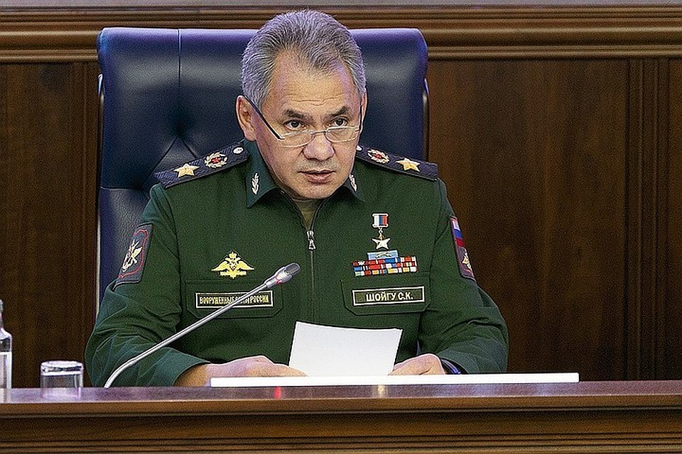 Шойгу подчеркнул, что "Военно-морской флот всегда был символом сильного Российского государства"