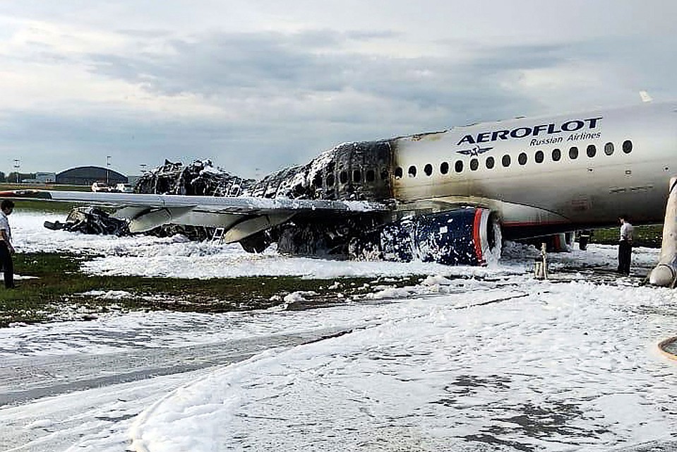Следственный комитет установил причину аварии SSJ-100 в Шереметьево