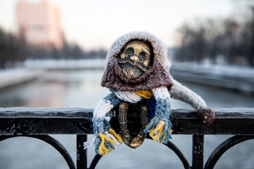 Хомлин на Медовом мосту заждался настоящего морозца.