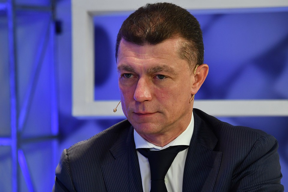 Максим Топилин на радио `Комсомольская правда`.