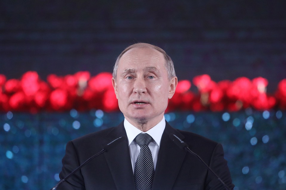 Президент России Владимир Путин в Израиле