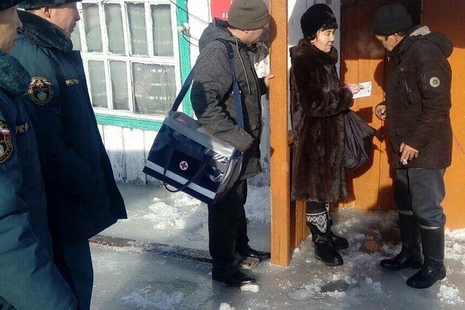 Из-за потепления в одном из районов Тувы вводится режим ЧС. Фото: ГУ МЧС по Республике Тыва