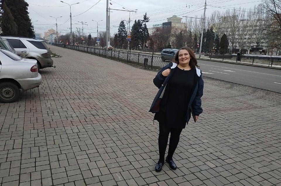 Монтян приехала в Донецк, чтобы своими глазами увидеть, как живут люди, которым чуждо всё, что идеализируют власти незалежной