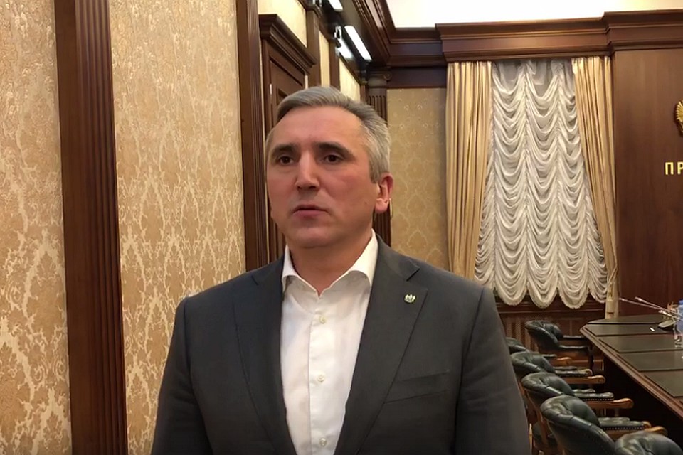Александр Моор: ситуация с коронавирусом в Тюмени на личном контроле. Скрин с видео