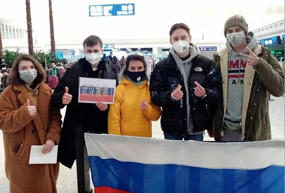 Из китайской провинции Хубэй в Тюменскую область эвакуировали 128 граждан России Фото: www.russia.org.cn