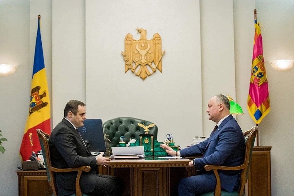 Игорь Додон и Вадим Чебан.
