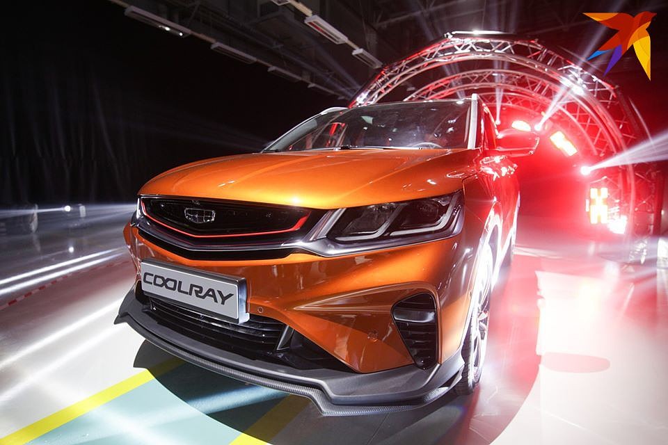 От 40.900 рублей: появились цены на новый кроссовер Geely Coolray (SX11), который будут собирать под Жодино.