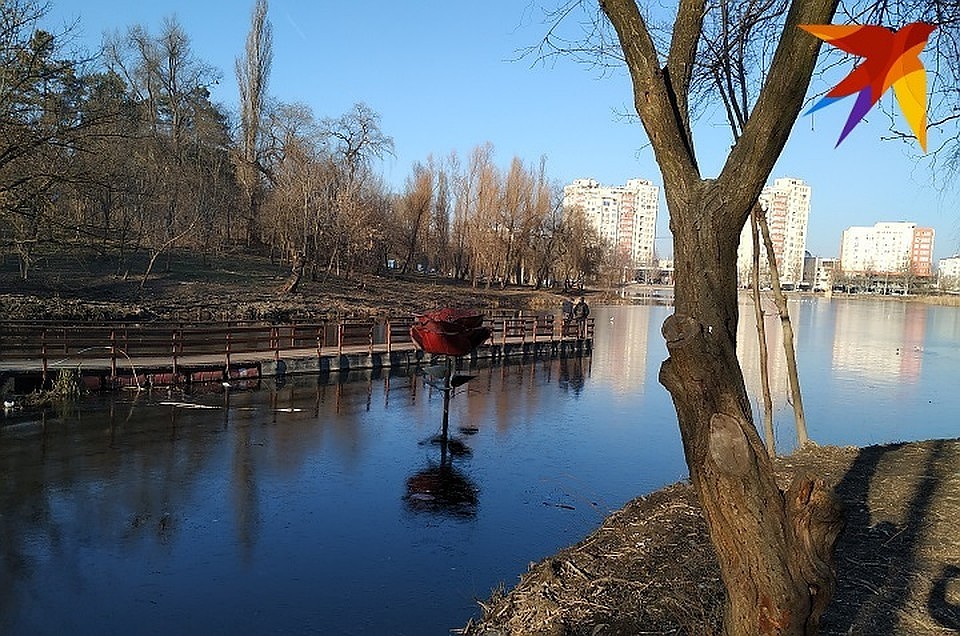 Погода позволяет отметить День влюбленных в парке