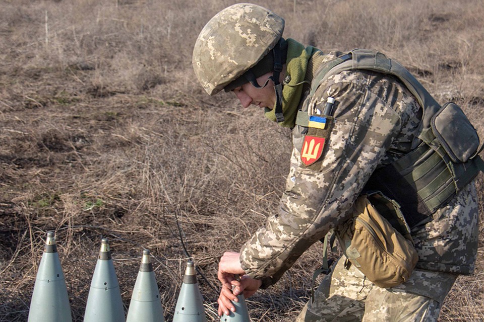 Украина старательно обстреливает школа и дома ДНР. Фото: Операція об'єднаних сил