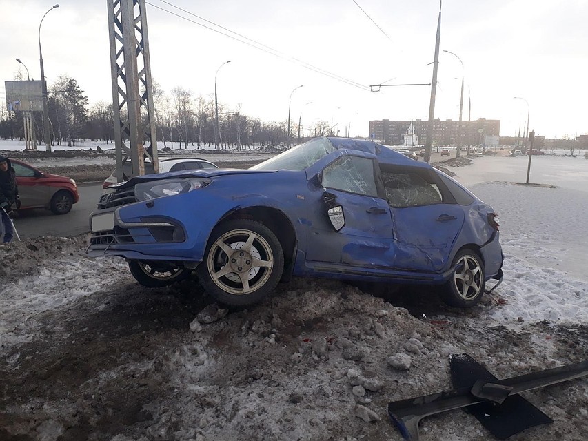 Водитель устроил серьезное ДТП с пострадавшим
